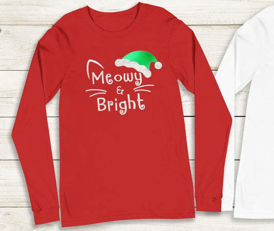 Meowy & Bright Long Sleeve T-shirt