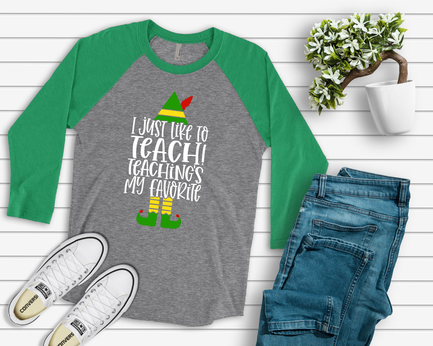 Elf Teacher Shirt